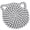 Dark Gray-I2, variant on Cute Cat Coaster Heat Resistant Cotton Rope Woven Cup Mat For Tabletop
