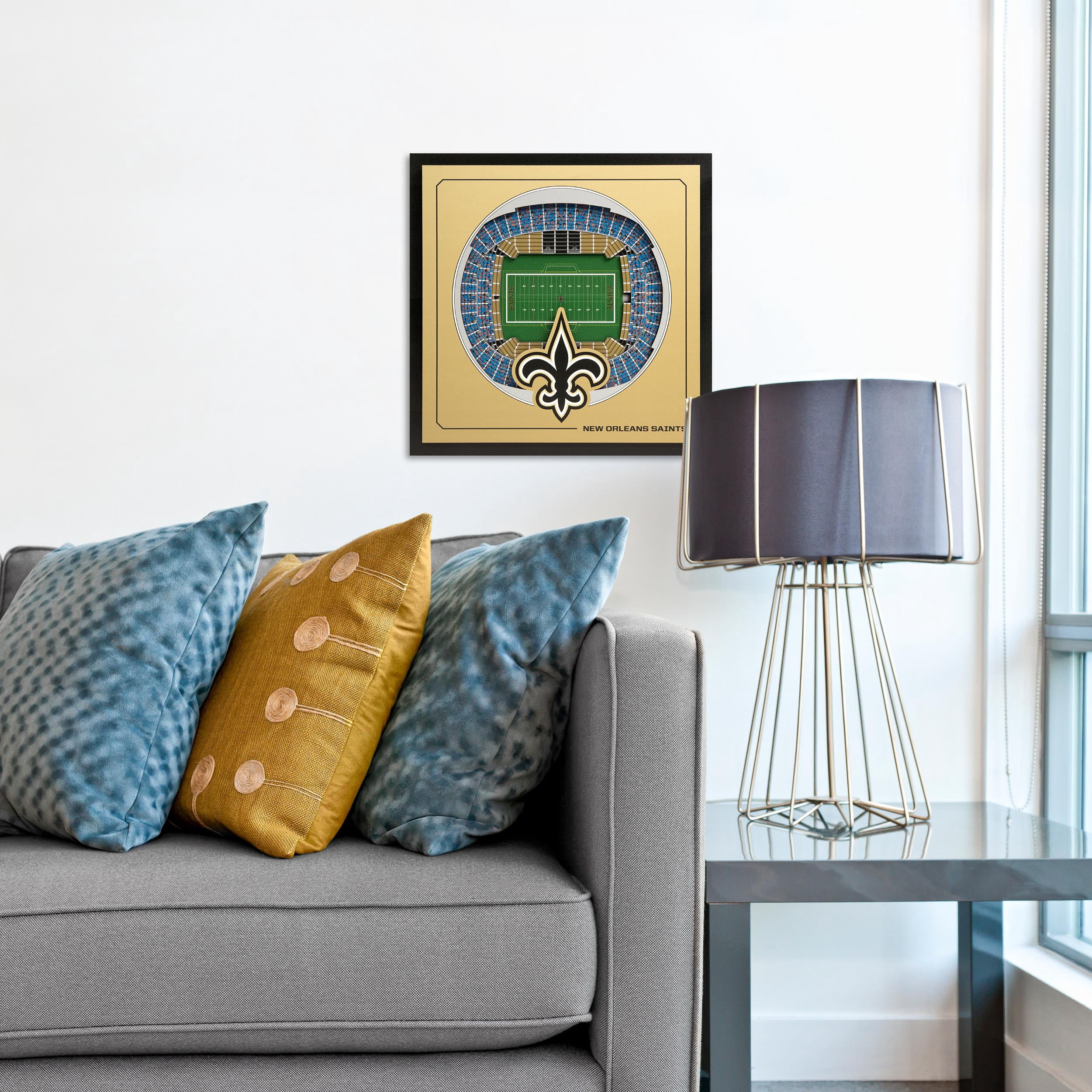 YouTheFan NFL New Orleans Saints Stadium Series 3D Wall Art