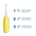thumbnail image 3 of HappyPo Original Portable Bidet Attachment, Yellow with Eco-Friendly, BPA-Free, 3 of 4