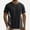 Black, variant on Summer T-Shirt for Men Comfortable Cool Ice Silk Tops Quick Dry Thin Style Short Sleeves Tee Loose Casual Crew Neck Tops
