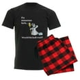 thumbnail image 6 of CafePress - Men's Dark Pajamas - Men's Dark Loose Fit Cotton Pajama Set, 6 of 7