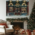 thumbnail image 4 of Festive Christmas Tapestry for Home and Room Decoration, 59x35 Inch Polyester Wall Hanging for Holiday Season Accent, 4 of 7
