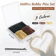 thumbnail image 7 of DUALFERV Bobby Pins, Multicolor, 360 ct, 7 of 7