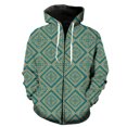 thumbnail image 1 of Abstract Pattern Men's Zipper Hoodie Spring Sweatshirts Long Sleeve Casual Cool Tops Teens 3D Print Fashion Hip Hop Oversized, 1 of 5