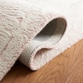 thumbnail image 5 of SAFAVIEH Metro Hartley Leaves Area Rug, Pink/Ivory, 6' x 6' Round, 5 of 8