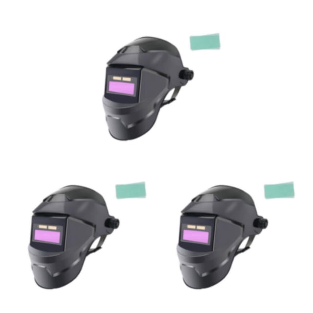 QualitChoice Welding Masks Advanced Dimming Technology For Enhanced Safety Dimming Welding Masks Welding Helmet 2+5protection plates 3Set