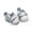 Light Blue, variant on YIFAEUX Doll Shoes Lace-Up Mini Sneakers for 17cm Dolls Realistic Doll Footwear Fashion Doll Dress Up Accessory