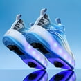 thumbnail image 3 of led Flashing Children's Roller Skates Wheels Can Be轮滑鞋, 3 of 4