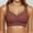 Coffee, variant on Coffee Fashion Underwire Yoga Bras for Women No Padding with Adjustable Back Hooks V-Neck Basic Wireless Racerback Bra Low Support Workout Sports Bra