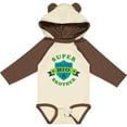 thumbnail image 3 of Inktastic Super Amazing Big Brother Boys Long Sleeve Baby Bodysuit, 3 of 5