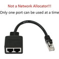 thumbnail image 4 of Network Adapter Rj45 1 To 2,rj45 A Male-female Double Adapter (15cm) It Is Used To Switch The Network Hy, 4 of 5