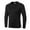 Black, variant on Men's Athletic Long Sleeve Compression Shirts Fitness Long-sleeved Tight-fitting Quick-drying Training Sportswear High-elastic Running Sweat Wicking T-shirt Top