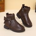 thumbnail image 7 of Toddler Girls Fall Winter Fashion Boots Casual Side Zipper Girls Shoes, 7 of 7