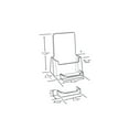 thumbnail image 2 of Azar Counter Trifold Brochure Holder With Business Card Pocket Clear 50/Pack 252922-50PK, 2 of 4