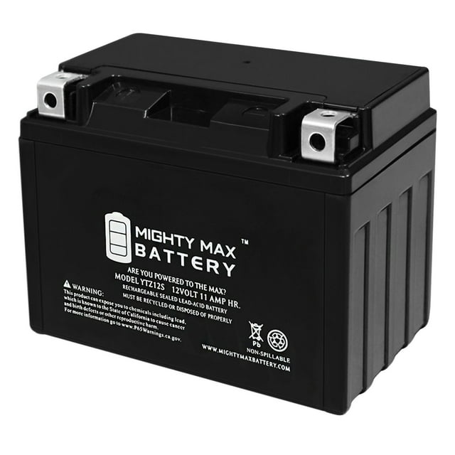 Batterie YTZ12S 12V 11Ah pour Honda NSS250 FSC600 Reflex Silver Wing