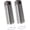 2 Pcs Grey, variant on Screen Cleaner Kit 3 Pcs, Two in One Screen Cleaner Spray and Wipe, Touchscreen Mist Cleaner Spray Bottle for Phone/Laptop/Tablet/TV/Monitor/Car Screens