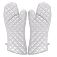 thumbnail image 1 of Par de guantes para horno de microondas resistentes al calor para panadería doméstica, par de tonos oso de fresa Juguete, 1 of 3