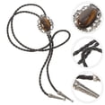 thumbnail image 2 of Shisuyan Attache Bolo Vintage Ovale en Alliage d'Agate 1Pcs, 2 of 8