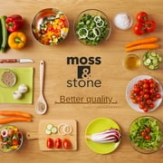 Moss & Stone 5 Pcs Copper Chef Cookware Set, 9.5” Non Stick Deep Frying Pan, Fry Basket, Steamer Rack, Dishwasher & Oven Safe, 5 Quart Deep Square Pan, Induction Copper Cookware Set - 9.5x3.5