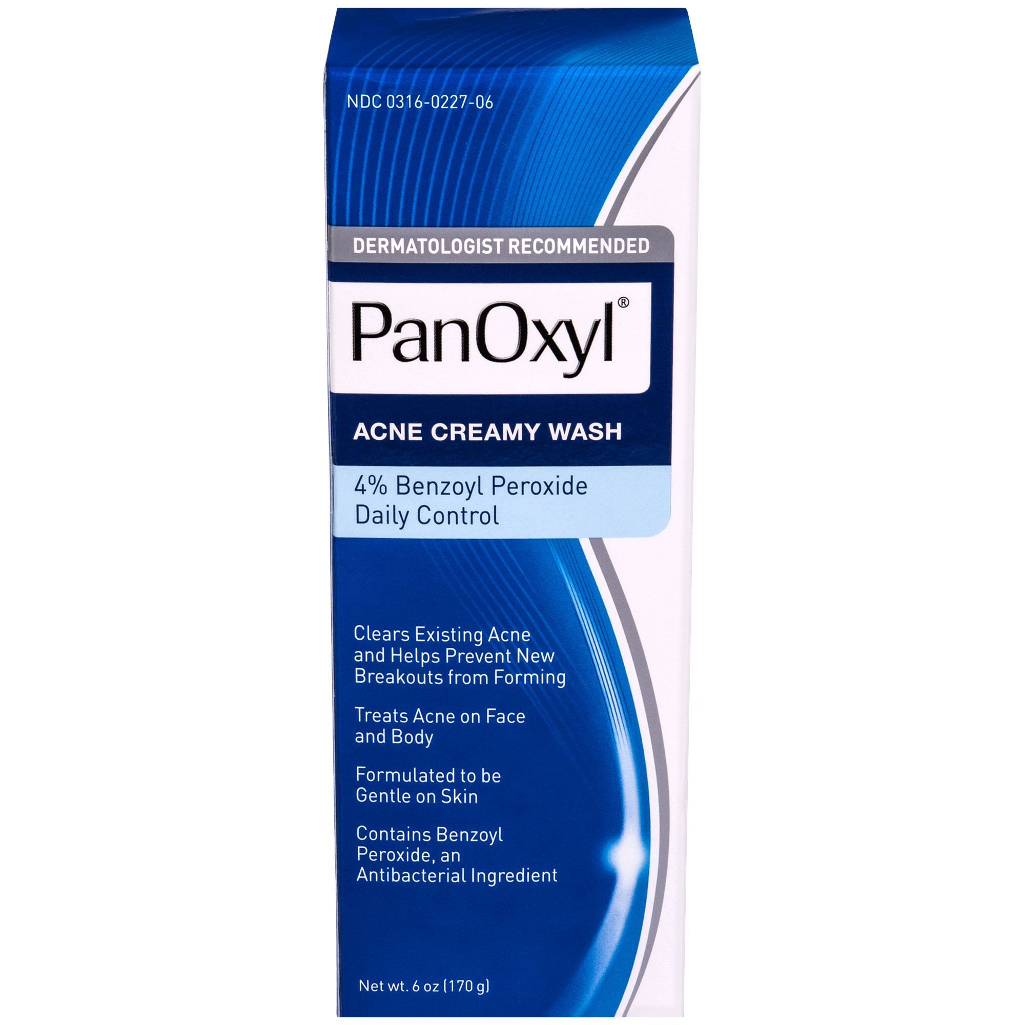 PanOxyl Acne Creamy Wash Daily Control, Face & Body, 4% Benzoyl Peroxide, All Skin Types, 6 oz - image 3 of 13