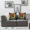 thumbnail image 2 of JRXY Pride Parade LGBT Decorative Throw Pillow Case, Pride Sunflower Moon Pillow Cover, Gay Pride LGBT Equality Lesbian Cushion Cases for Sofa Couch Home Decoration 2 pcs White, 2 of 7