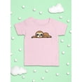 thumbnail image 3 of Cute Sloth Sleeping T-Shirt Infant -Image by Shutterstock,  18 Months, 3 of 4