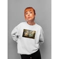 thumbnail image 2 of Pastell Merry Met Sweatshirt Womens -Charlotte Bird Designs, Female Casual Fit, 2 of 4