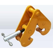 INTBUYING I-Beam Clamp Rail Clamp YC Type rail Tongs V-Lift Industrial 5T