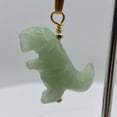 thumbnail image 6 of Aventurine Dinosaur Tyrannosaurus Rex 14Kgf Pendant | 1.5" (Long) | Green |, 6 of 7