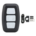 thumbnail image 2 of Controlador de Teléfono BT, Control Remoto de Ciclismo Impermeable IPX6 para O, Recargable, Inalámbrico, multifuncional Con Soporte, Para Control de Música del Volante de La, 2 of 7