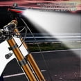thumbnail image 3 of Rechargeable Solar Bike Light with Bell Rechargeable Led Extra Bright Flashlight Cycling Equipment, 3 of 5
