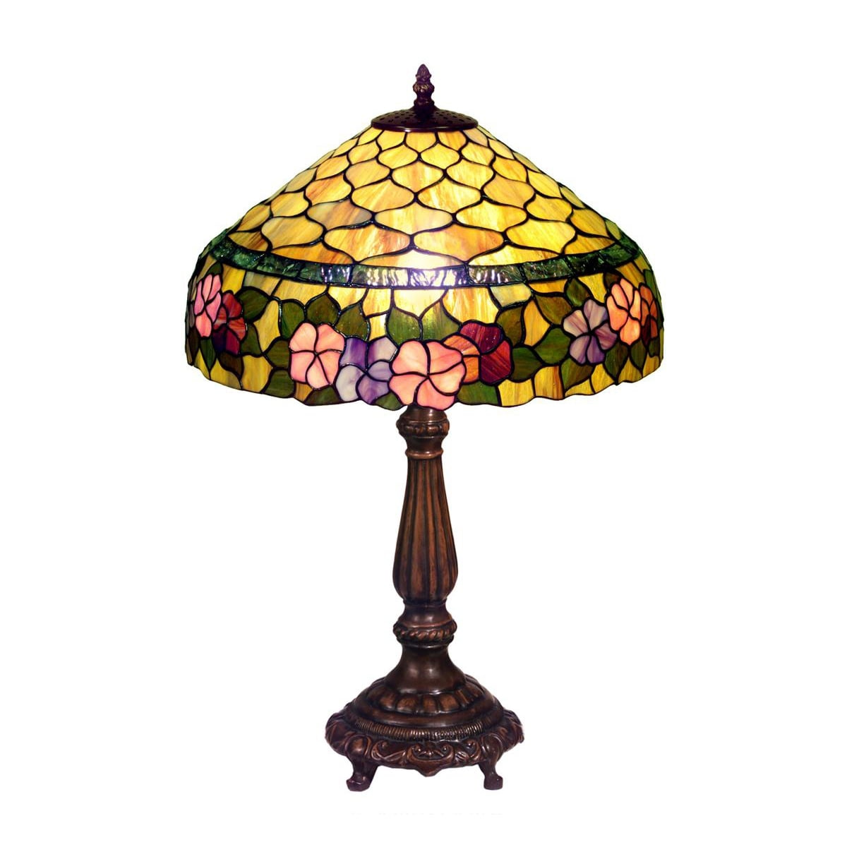 Famous Brand-Style Peony Table Lamp
