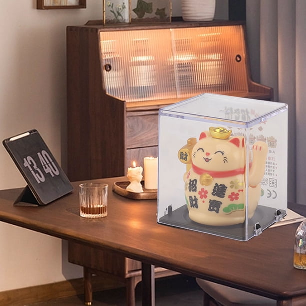 Adorno Lindo de Gato de 2 Pulgadas con Panel de Luz Solar Amplia Aplicación para Escritorio Automóvil Decoración del Hogar ANGGREK Otros