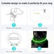 thumbnail image 3 of Collar para perro con luz intermitente recargable por USB, longitud ajustable, collar intermitente impermeable cortable para perros, 3 modos, para perros pequeños, medianos y grandes ( Rojo Verde Cocina, Decoración y Otros, 3 of 5