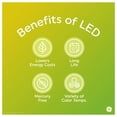 thumbnail image 5 of GE Soft White LED 60W Equivalent General Purpose A19 Light Bulbs (12 Pack), 5 of 10
