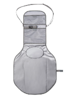 Hoovy Portable Changing Pad Circle Gray photo 2