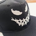 thumbnail image 4 of Colevkie Funny Flat brim baseball cap,Adjustable Embroidered Trucker Hat Snapback,Unisex Hat for Men Women,Halloween Style, 4 of 5