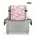 thumbnail image 7 of TSOVTHRID Pink Butterfly Print Recliner Cover Non-Slip Reclining Covers with Pocket Stay in Place Recliner Chair Covers with Elastic Strap Washable Furniture Protector for Pets, 7 of 7