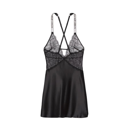 Victoria's Secret Slip Sleeveless Satin Lace Dress (Women's)