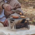 thumbnail image 2 of Portable Camping Grill Stoves Durable Foldable Bbq Grill Rack For Outdoor Hiking Equipment Banmo, 2 of 5