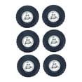 thumbnail image 3 of Rushawy 6Pcs 1/12 1/16 RC Car Wheel Rim and Tires RC Tires for RC Crawler Car RC Car, 3 of 9