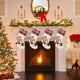 thumbnail image 4 of Hogar y cocina, Decoración del hogar, Decoración navideña, Bolsas de regalo para medias navideñas 2025, decoraciones para árboles de Navidad, calcetines de Papá Noel, reno y muñeco de nieve, bolsa de, 4 of 6