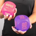 thumbnail image 2 of Phoenix Fitness Ejercicio Dados - Juego de dados de entrenamiento para entrenamiento cardiovascular HIIT y clases de ejercicio - El entrenamiento incluye flexiones, sentadillas, saltos, abdominales y, 2 of 9