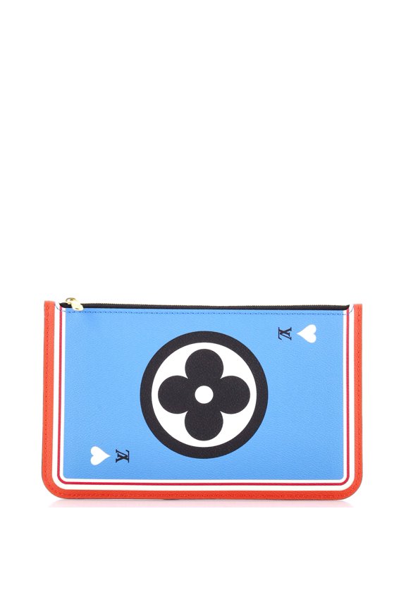 Pre-Owned Neverfull Pochette Limited Edition Game On Multicolor Monogram Large By Rebag