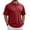 269#Red, variant on Men's Raglan Short Sleeve Polo Moisture-Wicking Uniform Polo Shirt