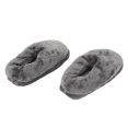 thumbnail image 3 of Heating Shoes, Electric Heating Shoes Slip Resistance Plush Soft Inside Zipper USB  For Cold Weather Grey,Brown, 3 of 8