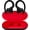 Red/Black, variant on Monster DNA Fit 2.0 Wireless Earbuds, Noise Cancelling, Built-in Mic, Charging Case, Water Resistant