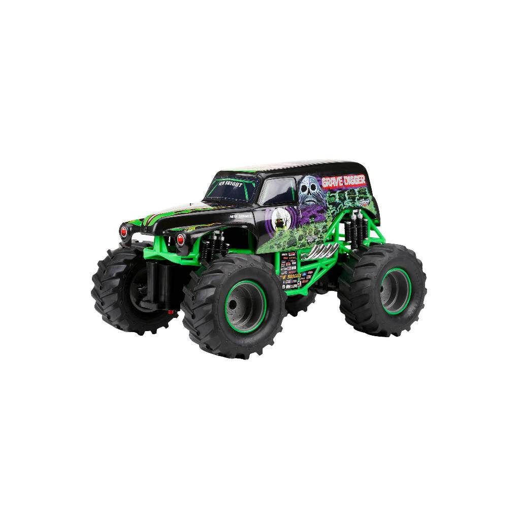 grave digger remote control car walmart