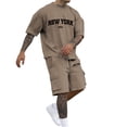 thumbnail image 1 of Costumes Élégants pour Hommes pour Tenue Décontractée Design Polyvalent avec Poches pour Sorties d'Été pour Fêtes Ou Week-End Costumes de Purge pour Hommes Costumes Ajustés 3 Pcs Costume de Bal Grande Taille pour Hommes, 1 of 4