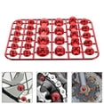 thumbnail image 2 of 2 juegos de tapas universales para tornillos de motor de motocicleta, cubiertas decorativas de repuesto para piezas y accesorios de modificación de motocicletas, 2 of 7